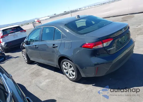 2025 Toyota Corolla Le from USA, damaged, VIN 5YFB4MDE6SP321351